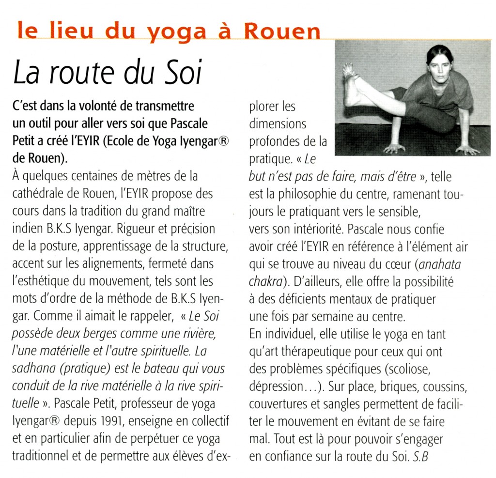 Article-Santé-Yoga-n°92-février-2009